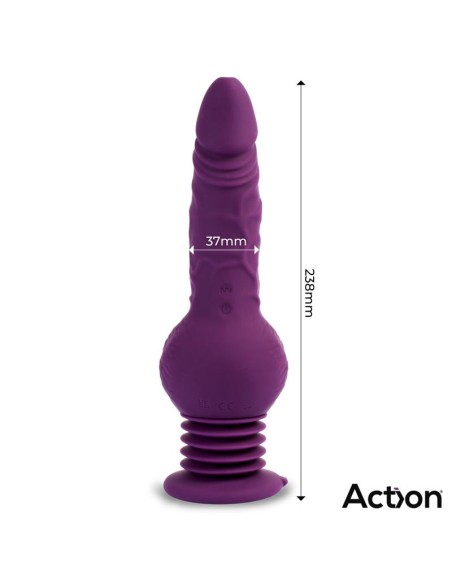 Booster Vibrador con Thrusting Ultra Jet Thruster con Potente Ventosa Booster Vibrador con Thrusting Ultra Jet Thruster con Potente Ventosa
