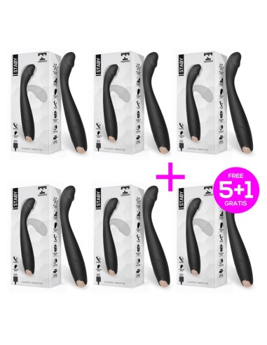 Pack 5+1 Staby Vibrador Flexible-Bendable|A Placer