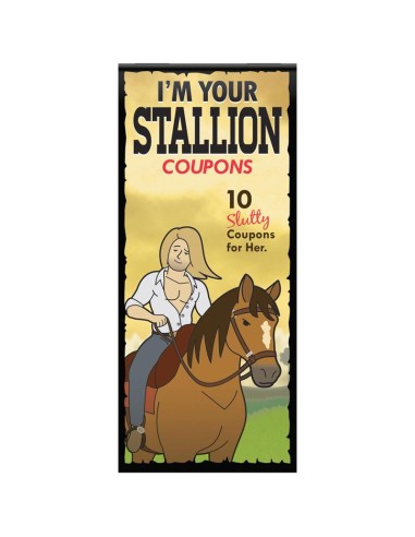 10 Cupones para Ella Im Your Stallion|A Placer
