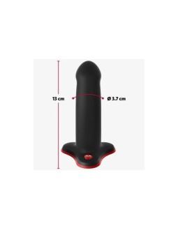 Amor Dildo Black Red 2