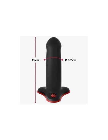 Amor Dildo Black Red