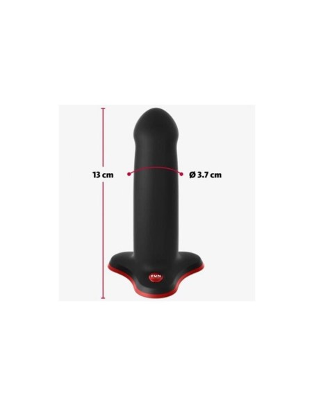 Amor Dildo Black Red