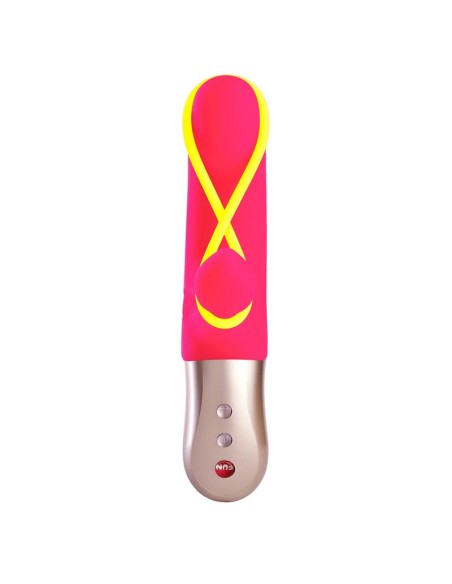 Amorino Vibrador del Punto G Pink Neon Yellow Amorino Vibrador del Punto G Pink Neon Yellow