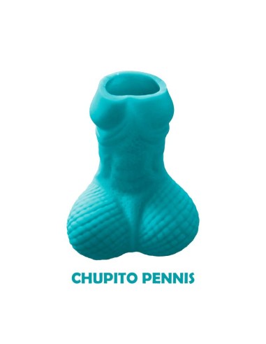Chupito Forma Pene Color Azul