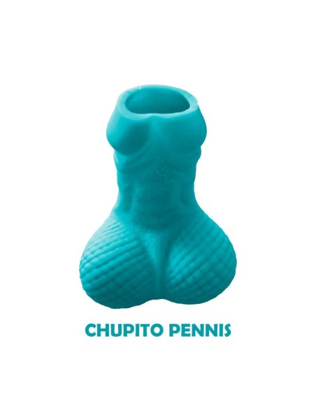 Chupito Forma Pene Color Azul