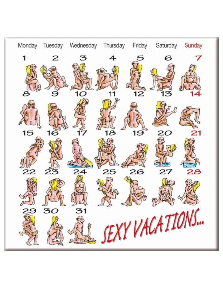 Iman de Calendario Kamasutra