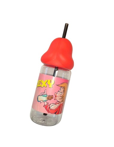 Biberon de Pene Rojo 360ml