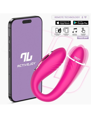 Couty Juguete para Parejas con Oscilacion 360º con APP