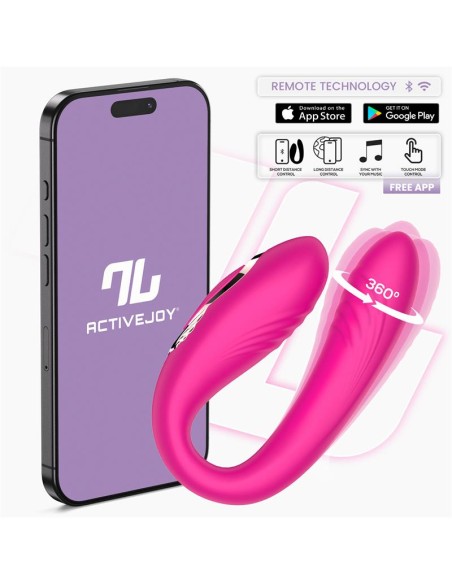 Couty Juguete para Parejas con Oscilacion 360º con APP