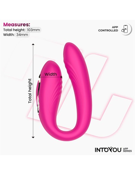 Couty Juguete para Parejas con Oscilacion 360º con APP