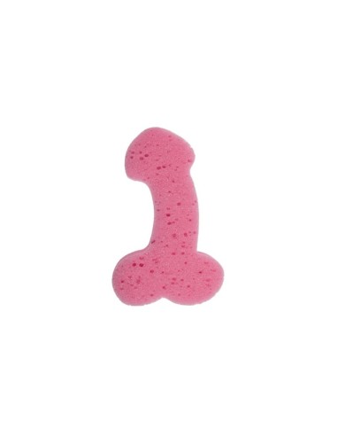 Esponja de Bano de Pene Rosa