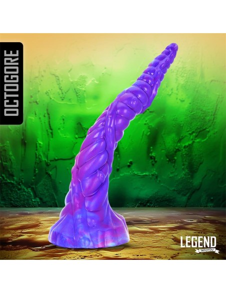 Octogore Dildo Unicornio Silicona Liquida 28 cm