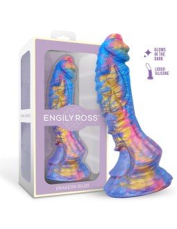 Drakeon Dildo Dragon Silicona Liquida 18 cm