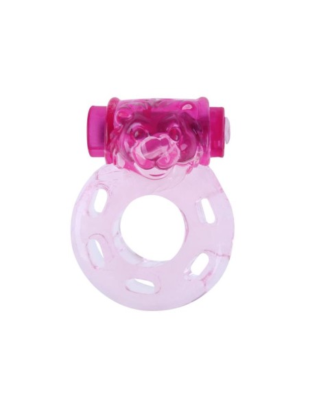 Anillo Vibrador Color Oso Rosa