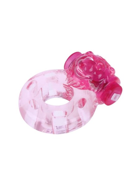 Anillo Vibrador Color Oso Rosa