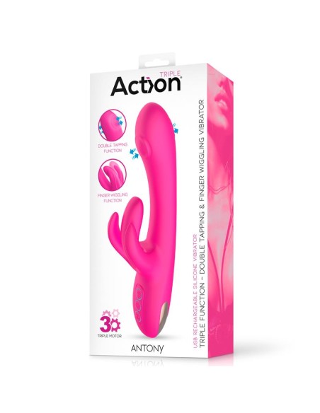 Antony Vibrador con Double Tapping y Funcion Finger