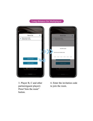 Doreen Huevo Vibrador con Electro Shock y APP