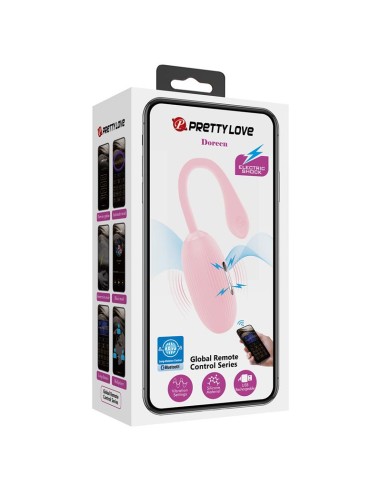Doreen Huevo Vibrador con Electro Shock y APP