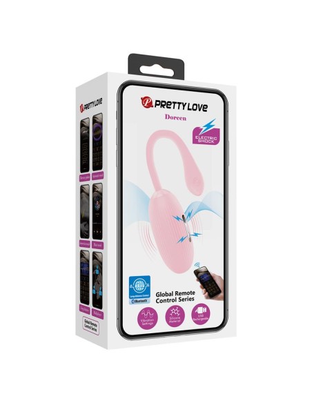 Doreen Huevo Vibrador con Electro Shock y APP