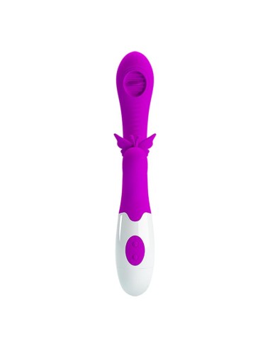 Moth Vibrador con Lengua Tickling