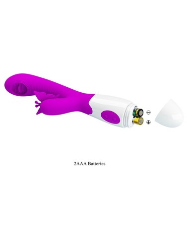 Moth Vibrador con Lengua Tickling