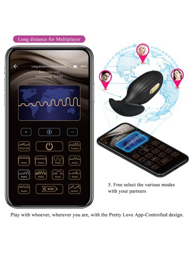 Jefferson Plug Anal con Electroshock y APP