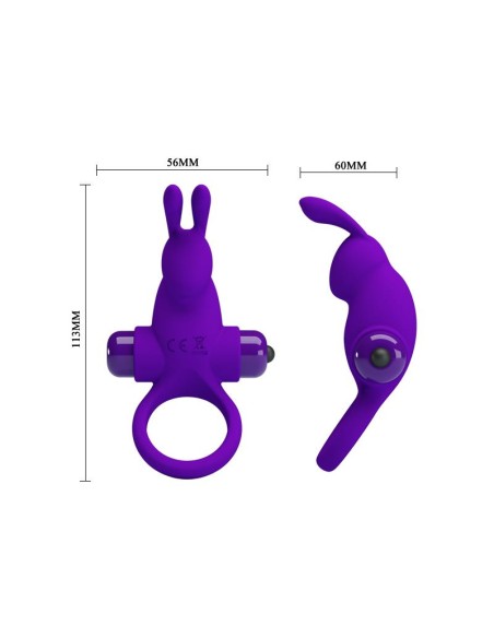 Anillo para el Pene con Vibracion Rabbit