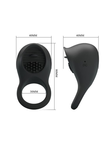 Shaking II Anillo para el Pene con Lengua