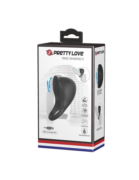Shaking II Anillo para el Pene con Lengua Shaking II Anillo para el Pene con Lengua