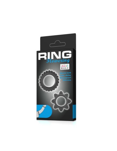 Flowering Set de 2 Anillos para el Pene