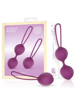 Kelly Bolas Kegel Silicona Pupura
