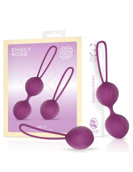 Kelly Bolas Kegel Silicona Pupura