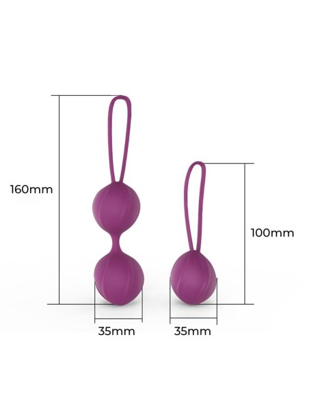 Kelly Bolas Kegel Silicona Pupura