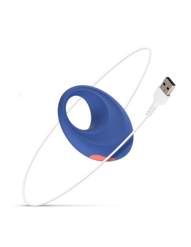 Rring Casual Date Anillo para el Pene con Vibracion USB Silicona
