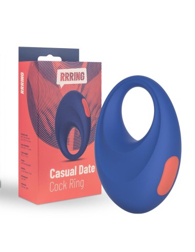 Rring Casual Date Anillo para el Pene con Vibracion USB Silicona