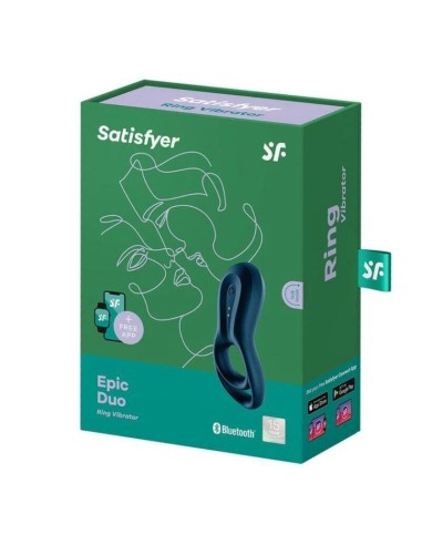 Anillo para el Pene Epic Duo con APP Satisfyer Connect