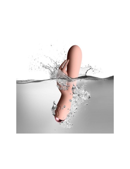 Flutter Rabbit Vibrador con Conejito 2 Motores Rosa
