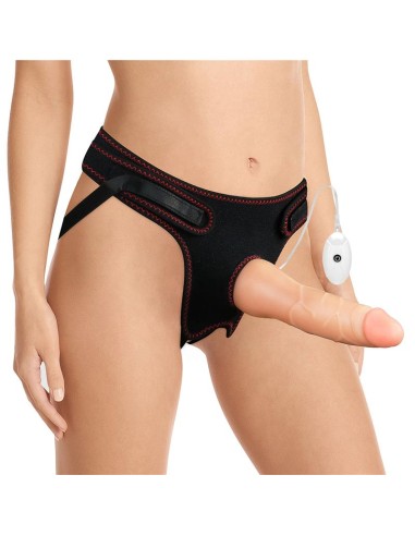 Arnes con Dildo con Vibracion y Control Remoto 75