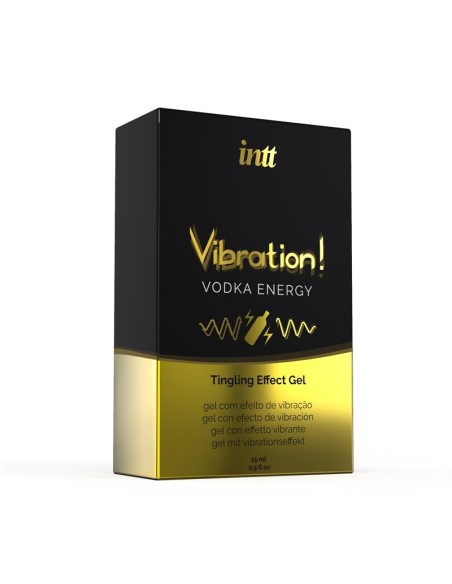 Vibrador Liquido Efecto Calor Aroma Vodka 15 ml