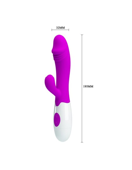 Pretty Love Vibrador Snappy Color Purpura