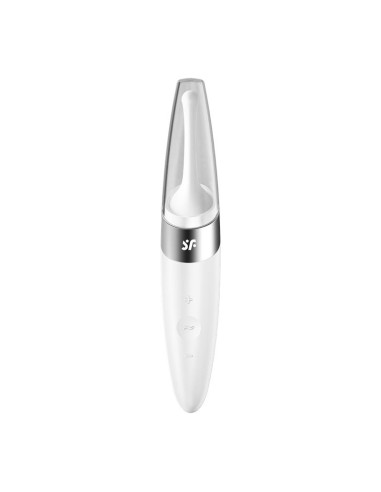 Twirling Delight Estimulador Giratorio Blanco