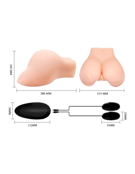 Julie Masturbador Vagina y Ano con Vibracion