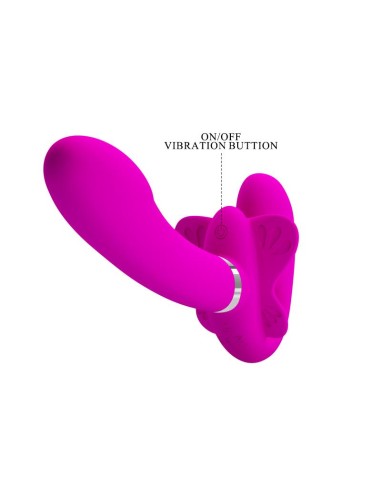 Valerie Vibrador para Parejas sin Arnes USB
