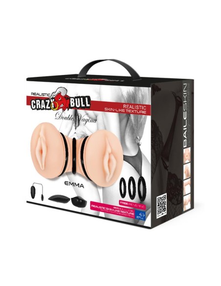 Emma Masturbador Doble con Vibracion