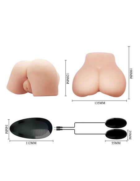 Masturbador Vagina y Ano con Vibracion