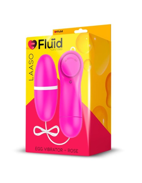 Laaso Huevo Vibrador Multi Velocidad Control Remoto Rose Laaso Huevo Vibrador Multi Velocidad Control Remoto Rose