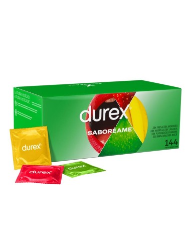 Durex Preservativos Sabores Saboreame 144 ud