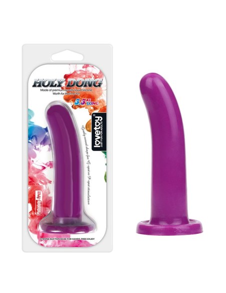 Estimulador Holy Dong 55 Silicona Liquida Purpura