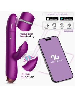 Sendel Vibrador con Anillo de Bolas Internas Up and Down y Pulsacion con App
