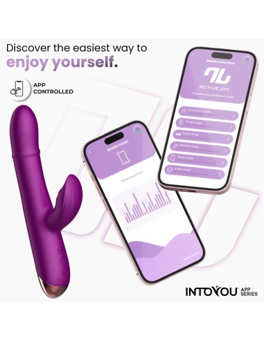 Sendel Vibrador con Anillo de Bolas Internas Up and Down y Pulsacion con App